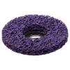 Круг зачистний з нетканого абразиву (корал) Т27 &Oslash;125&times;22.23мм фіолетовий жорсткий SIGMA (9176661) - 3
