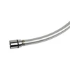 Шланг для душа 1/2" PVC 3-х шаровий з підшипником сріблястий 150см AQUATICA XB-0173 (9791611) - 3