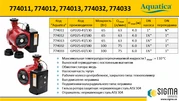 Насос циркуляційний з термодатчиком 65Вт Hmax 4м Qmax 63л/хв &Oslash;1&frac12;" 180мм+гайки &Oslash;1" AQUATICA (774012) - 7