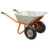 Тачка будівельна двоколісна 100л 320кг колесо 15" (з 4-х ЧАСТИН) FLORA (5056714) - 7