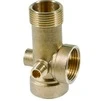 З"єднувач п'ятивихідний 90мм 1"М&times;1"F&times;1"F&times;1/4"M&times;1/4"F AQUATICA (779597) - 1