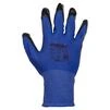 Рукавички трикотажні з частковим нітриловим покриттям р10 (синьо-чорні манжет) КРАТНО 12 парам SIGMA (9443541) - 3