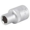 Насадка шестигранна коротка 1/2" 10мм CrV mid SIGMA (6071101) - 3