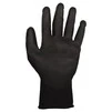 Рукавички трикотажні з частковим ПУ покриттям р10 (чорно-сірі манжет) SIGMA (9446411) - 3
