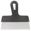 Шпатель зубчастий (нержавіючий) 200мм 6&times;6 GRAD (8321345) - 2