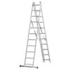 Драбина розкладна універсальна 11 сходинок 7.33м SIGMA (5032364) - 6