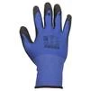 Рукавички трикотажні з частковим ПУ покриттям р10 (синьо-чорні манжет) SIGMA (9446431) - 2