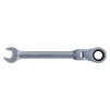 Ключ ріжково-накидний трещеточний з шарніром 16мм CrV satine SIGMA (6022661) - 2