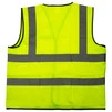 Сигнальний жилет зелений 4 с/о смуги XXL SIGMA (9451311) - 2