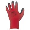 Рукавички трикотажні з частковим нітриловим покриттям р10 (червоно-чорні манжет) КРАТНО 12 парам SIGMA (9443471) - 5