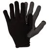 Рукавички трикотажні з точковим ПВХ покриттям р8 Мікроточка (чорні) SIGMA (9442931) - 1