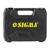 Набір насадок торцевих і біти 1/4" 53шт CrV SIGMA (6003521) - 2