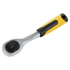 Ключ-тріскачка з вигнутою ручкою 1/4" 150мм 72T CrV SIGMA (6050071) - 4
