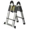 Драбина телескопічна універсальна 16 сходинок 5.0м FLORA (5033434) - 1