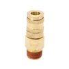 З'єднання швидкознімне посилене з фіксатором MT 1/2" (латунь) SIGMA (7021631) - 1