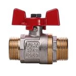 Кран кульовий прямий Q PROFESSIONAL  3/4″ ЗЗ КБ PN40 Q153