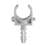 Кліпса для труби металопластикової з дюбелем NEW 26х2,0