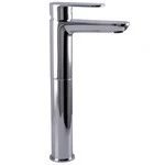 Змішувач для умивальника TOPAZ BARTS TB 07203-H36 високий H-305мм ,на гайці,шланги TAQ-M1055,D35