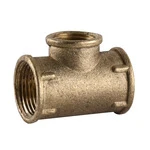Трійник редукційний 3/4″х1/2″Вх3/4″ВВ латунний 212Б