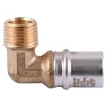 Кутник із зовнішньою різьбою прес APE ITALY AP 153 1/2″х20