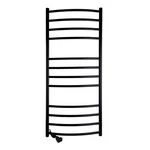 Рушникосушарка UNIO LDE EL 1200-500-12 BLK Драбинка Дуга Еліт електро чорна