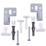 Універсальний комплект C-кронштейнів торцевого кріплення панельного радіатора NS-1018 CRISTA (2 шт)