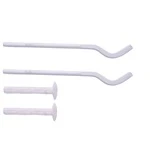 Комплект кронштейнів секційного радіатора штирьковий білий з дюбелем Ø8х230мм (2шт)