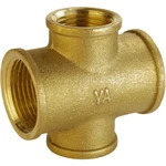 Хрестовина редукційна 3/4″х1/2″х3/4″х1/2″ВВВВ латунна А4606А