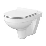 CET 472 ZIP SIMPLE ON  підвісний унітаз в комплекті з кришкою дюропласт SLIM