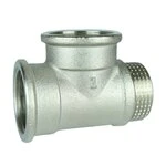 Трійник 1″ВВЗ нікельований А0271А(нк)