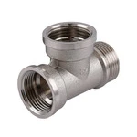Трійник 3/4″ВВЗ нікельований NT444S OPTIMUM