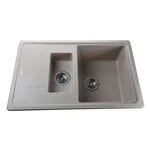 Гранітна мийка Globus Lux IZEO піщаний 780x500мм-А0004