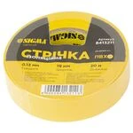 Стрічка ізоляційна ПВХ жовта 0.13мм×19мм×20м SIGMA (8413211)