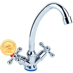 Змішувач QM 1/2" для кухні економ на гайці (КРАТНО 2шт) AQUATICA QM-1B159C (9783100)