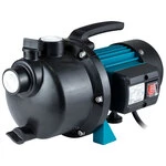 Насос відцентровий самовсмоктуючий 0.8кВт Hmax 38м Qmax 58л/хв пластик LEO EKJ-802P (775307)