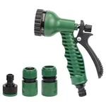 Набір для поливу пістолет-розпилювач 7 режимів, 2 конектори ½" + адаптер ½-¾" (ABS) GRAD (5012525)