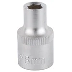 Насадка шестигранна коротка 1/2" 8мм CrV mid SIGMA (6071081)