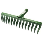 Граблі садові кручені 14 зубців 370×82мм заклепувальне кріплення GRAD (5051925)