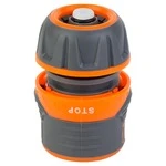 Конектор ½" швидкознімний для шланга ½" аквастоп з замком (ABS+TPR) FLORA (5015434)