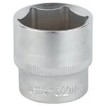 Насадка шестигранна коротка 1/2" 32мм CrV mid SIGMA (6071321)