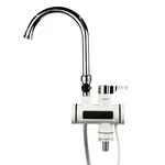 Кран-водонагрівач проточний s98 3.0кВт для ванни вилив вухо на гайці з дисплеєм AQUATICA (9798203)