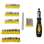 Викрутка + насадки торцеві і біти 51шт CrV SIGMA (4002131)