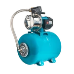 Станція 1.0кВт Hmax 44м Qmax 73л/хв нерж (самовсмоктуючий насос нерж) 50л Україна LEO (775313/50)