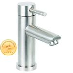 Змішувач KT Ø35 для раковини литий на гайці SS AQUATICA KT-1A170P (9722001)