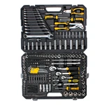 Набір насадок торцевих і біти, ключів, інструментів ¼" ⅜″ ½″ 233шт CrV SIGMA (6003871)