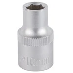 Насадка шестигранна коротка 1/2" 10мм CrV mid SIGMA (6071101)