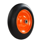 Колесо для тачки безкамерне гумове 14" (3.50-8) 330×60мм вісь Ø16мм довжина 90мм FLORA (5058614)