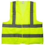 Сигнальний жилет зелений 4 с/о смуги XXL GRAD (9451625)