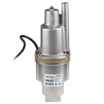 Насос вібраційний 0.25кВт H 75м Q 18л/хв Ø100мм 10м кабелю верхній вхід WETRON WVM60 (778382)