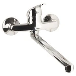 Змішувач s55 Ø40 для кухні вилив прямий 350мм настінний AQUATICA (9755120)